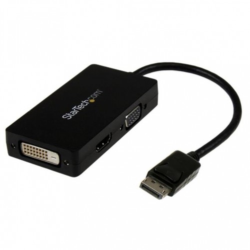 Adaptador Vídeo Startech.com 0.15 m, Negro