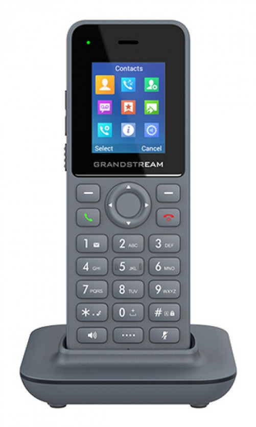 Teléfono IP Grandstream Networks DP725 Terminal Inalámbrico, 20 Líneas, Gris