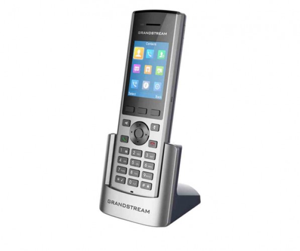 Teléfono IP Grandstream Networks DP730 Terminal Inalámbrico, 10 Líneas, Negro, Gris