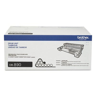 Tambor para Impresora Brother DR-890 Original, Compatibilidad HL-L6900DW, 50000 Páginas