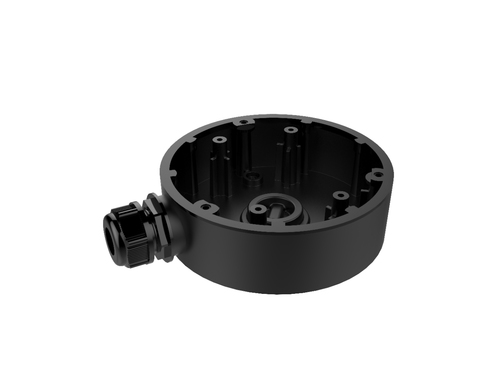 Accesorios Hikvision Ds-1280ZJ-dm46(black) Caja de Conexiones, Exterior, Negro, Max 4.5 kg