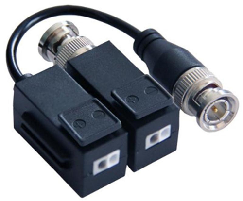 Kit de Transceptor (balluns) Turbohd con Boton Push / Hasta 8 MP (4K) / 100% Cobre / Soporta HD-tvi / Ahd / Cvi / Cvbs / Audio por Coaxitron / Datos para Menu de Configurar de Ca?maras