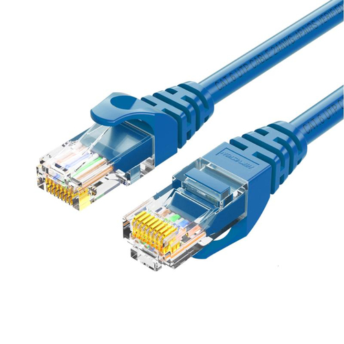 Cable de Red Patchcord Hikvision UTP Cat6, 200cm, Interior, Azul