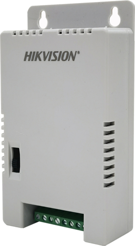 Fuente de Poder Hikvision, 4 Canales, 12VCC, 1a, Filtro de Ruido para Camaras 4K