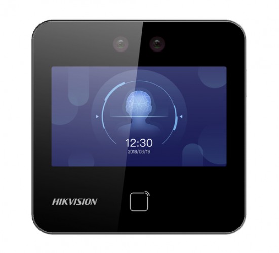 Control de Acceso y Asistencia Hikvision, Reconocimiento Facial, 3000 Tarjetas, 1500 Rostros, Lee Qr, WiFi