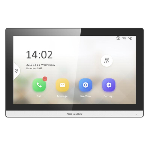 Monitor IP WiFi Touch Screen 7" Bisel Delgado para Videoportero IP / Va­deo en Vivo / PoE Esta¡ndar / Apertura Remota / Llamada Entre Monitores / Audio Bidireccional / Borde Slim