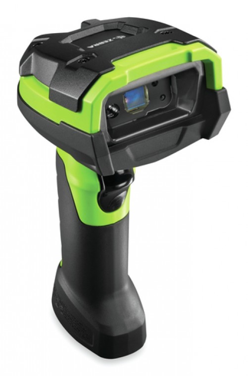 Lector de Codigo de Barras Zebra DS3608-SR Tipo De Escaneo 1D/2D, Sensor LED, Alámbrico, Interfaz RS-232, USB, Interfaz de Teclado, Color Negro, Verde