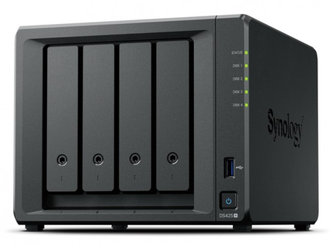 NAS Synology Diskstation Ds425+ J4125, 2 GHz, 0 TB, Bahías 4