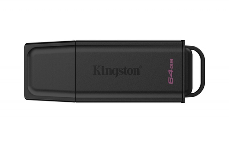 Memoria USB Kingston Technology Datatraveler Exodia 64 GB USB Tipo A, 3.2 Gen 1, Color Negro