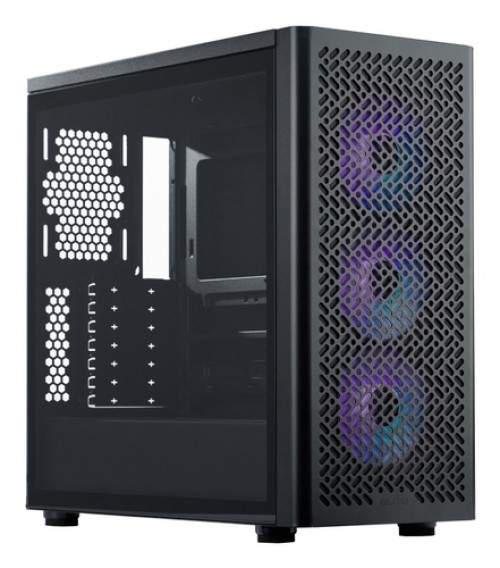 Gabinete Cooler Master Elite 502 Lite, M-itx/m-ATX/ATX/e-ATX, 4 Ventiladores, Negro