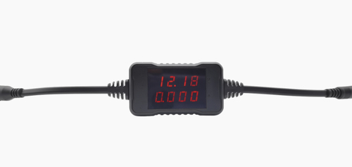 Medidor Porta¡til de Voltaje y Corriente / Mide el Voltaje y Corriente Que Llega a Tu Camara, Asa­ Como la Caida de Tension / Muestra en el Display la Informacia³n / Rango de Medicia³n 3 .6VCC ~ 15...