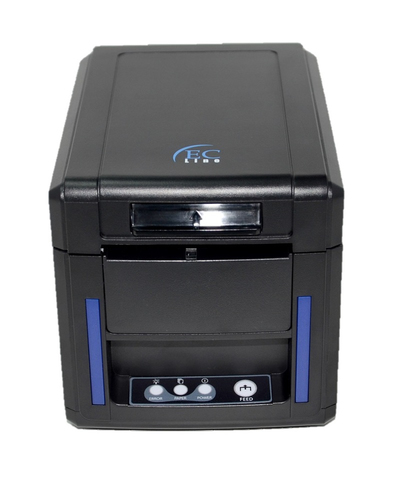 Miniprinter Térmica Ec Line EC-PM-80340, 203dpi, Ethernet, Serial, USB, 64/76MM, 300MM/S, Cortadora Automática, Negro, EC-PM-80340