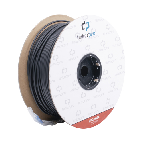 Cable Linkedpro EF-200-SC 200 m, Fibra G.652D, 2x Sc, 2x Sc
