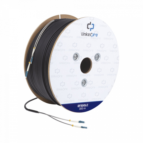 Cable Linkedpro EF-300-LC 300 m, Mini-toslink, No, Negro