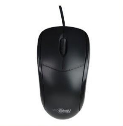 Mouse Optico Easy Line EL-994121, Resolucion 1200dpi, Interfaz USB, Longitud 1.5 Metros, Negro