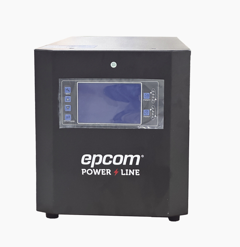 Regulador Epcom EPL2K2FVR Entrada 120 V, Negro