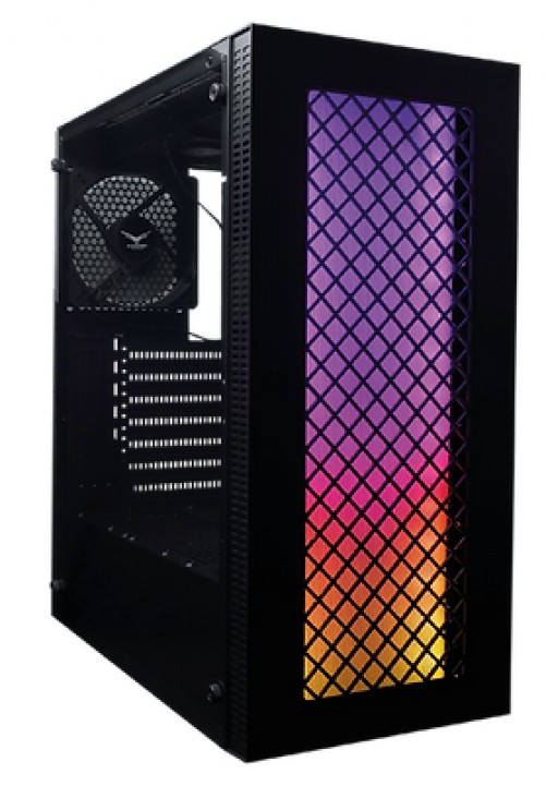 Gabinete Evotec EV-1020 Mini Tower, PSU No, Negro