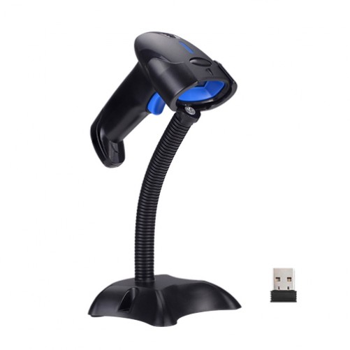 Lector de Codigo de Barras Evotec EV-3007 Tipo De Escaneo 1D/2D, Sensor Laser, Inalámbrico, Interfaz USB, Color Negro