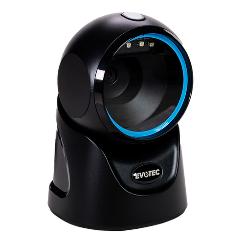 Lector de Codigo de Barras Evotec EV-3008 Tipo De Escaneo 2D, Sensor Cmos, Alámbrico, Interfaz USB, Color Negro, Azul