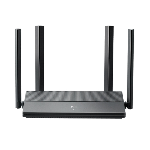 Ruteador Inalambrico TP-Link EX141 4 Antenas., Wi-fi 6 (802.11ax), 4 RJ-45, 1201 Mbit/s, Negro