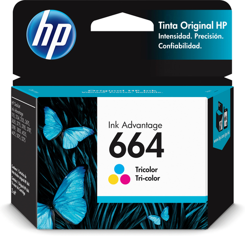 Cartucho de Tinta HP Modelo 664 Tricolor para 1115/2135/3635/3835/4535/4675 Original