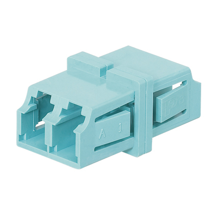 Adaptador Panduit Fadslczaq-l Lc-duplex a Lc-duplex, Color Aguamarina