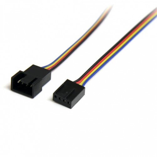 Cable Extensor Pwm 4 Pines Alimentacion Ventilador Fan Placa Base Macho a Hembra, Cable Adaptador Extensor