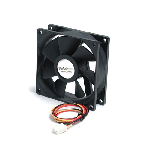 Ventilador de Repuesto para Disipador de Procesador o Caja Chasis Startech - 80MMX25MM Conector TX3, (FAN8X25TX3L)