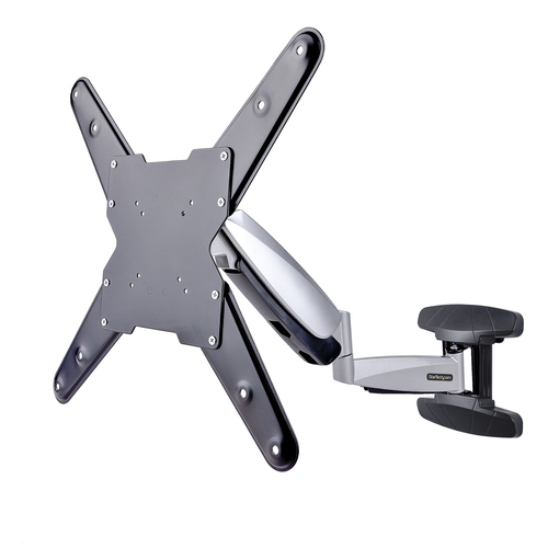 Soporte Startech.com Hasta 55", VESA Max. 400 x 400 mm, 30 kg, Negro, Plata