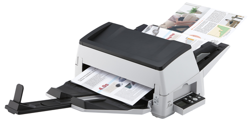 Escaner Ricoh FI-7600 Resolución 600 x 600 dpi, Escáner a Color, USB, Negro, Blanco