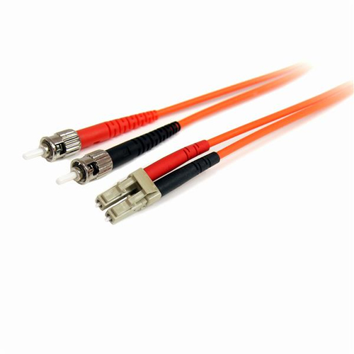 Cable Startech.com 3 m, Fibra OM1, Lc, St, 10 Gbit/s, Naranja
