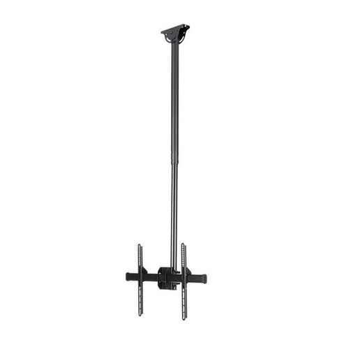 Soporte Startech.com Soporte de Techo para TV - Mástil de 3,5' a 5', 50 kg, 81.3 cm (32"), 190.5 cm (75"), 200 x 200 mm, 600 x 400 mm, 1100 - 1600 mm