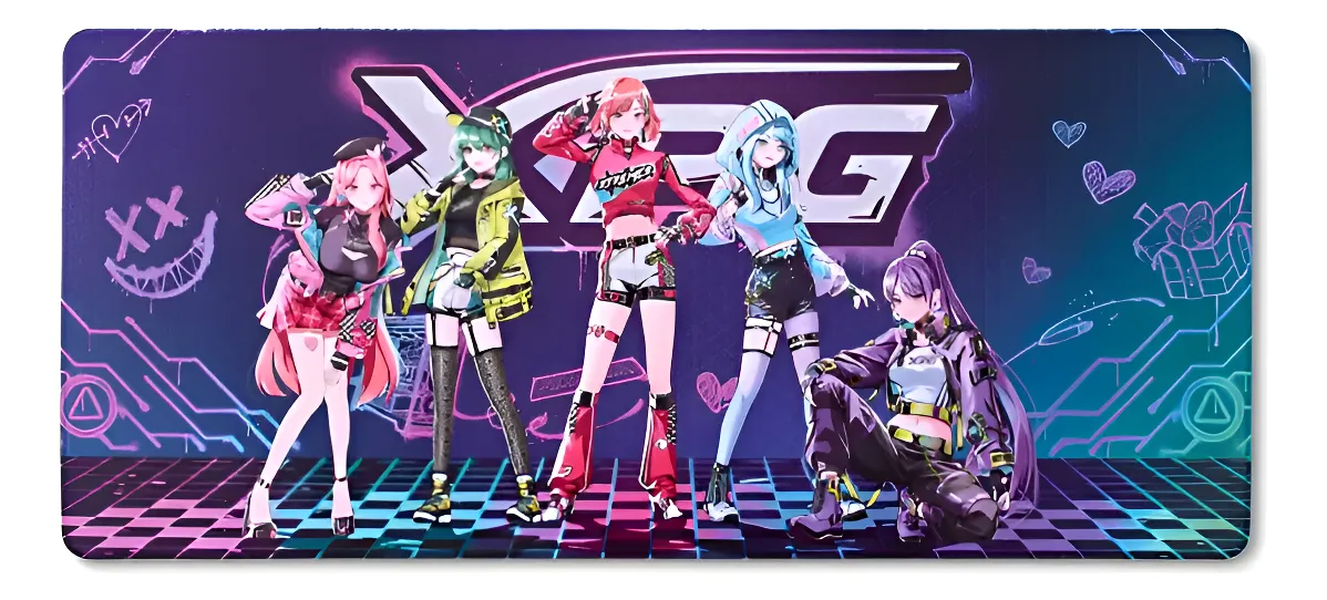 Mousepad Gaming XPG Frontline Xl Xtreme Saga 04, Microfibra