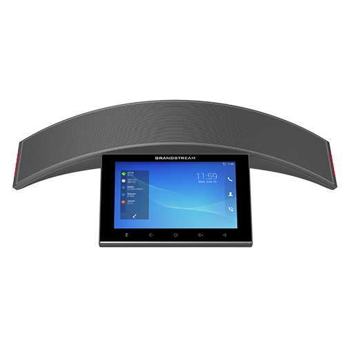 Telefono IP Conferencias, Android 10, 12 Lineas Sip, Pantalla Tactil 8 pulg , Wi-fi, Bluetooth, PoE, Codec Opus, IPV4/IPV6