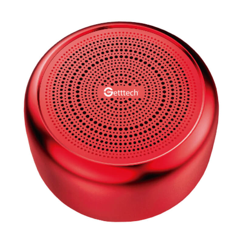 Bocina Getttech GAM-31501R Bt, Inalámbrico, Teléfono Móvil/teléfono Inteligente, Rojo