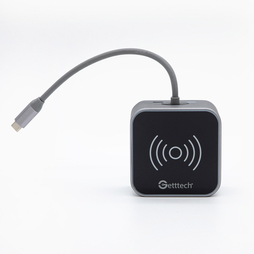 Hub Tipo C Wireless Getttech, HDMI, RJ45, SD, Tf, USB, 3.5mm, (ghw-6940)