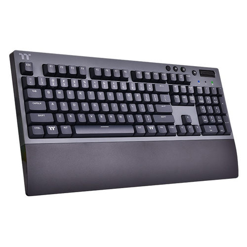 Teclado Thermaltake W1 Wireless, Interruptores Cherry Mx Red, Conexion Inalambrica 2.4 GHz, Bluetooth 4.2 y USB-C, Teclas Pbt.