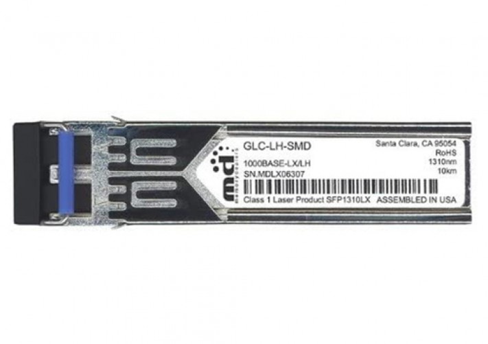 Conversor de Medios Cisco Glc-lh-smd Interfaz SFP, Tasa de Transferencia (máx) 1000 Mbit/s, Distancia Max. 10000 m