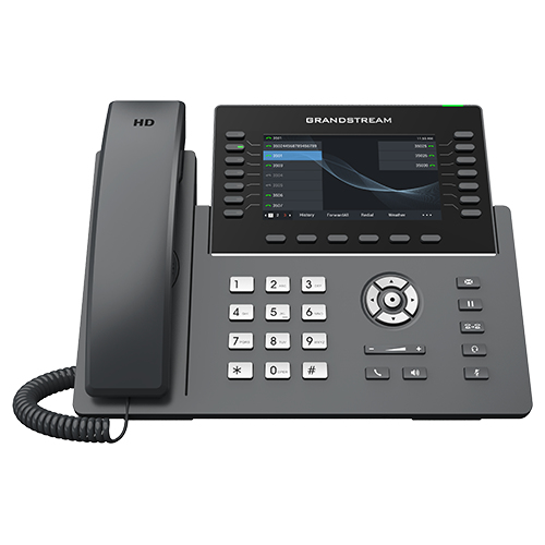 Teléfono IP Grandstream Networks GRP2650 Terminal con Conexión por Cable, PoE, 14 Líneas, Negro