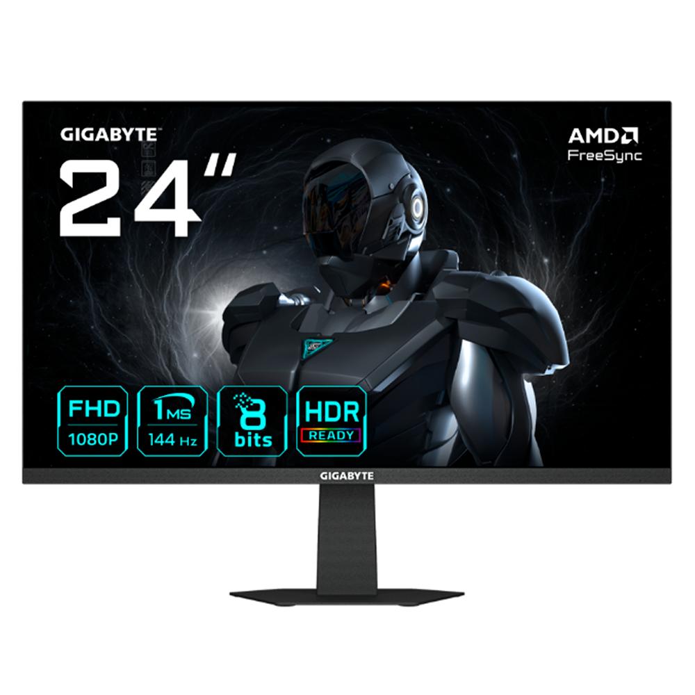 Monitor Gamer Gigabyte GS24F14 LED 23.8", 1920x1080 Full HD, Freesync, 144Hz, HDMI/DP, Negro