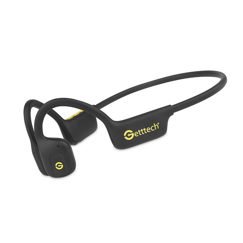 Audífonos Getttech GUE-MSSBT-01-YW Intra Auditivo, Inalámbrico, Bluetooth, Negro, Amarillo