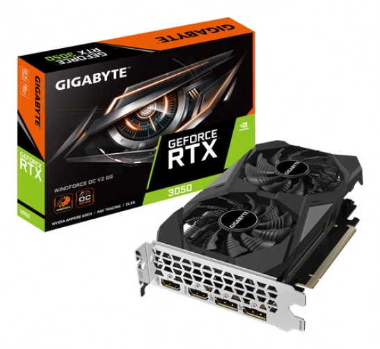 Tarjeta de Video Gigabyte Nvidia Geforce Rtx 3050 Windforce Oc V2, 6GB, 96BIT, GDDR6, PCI Express 4.0