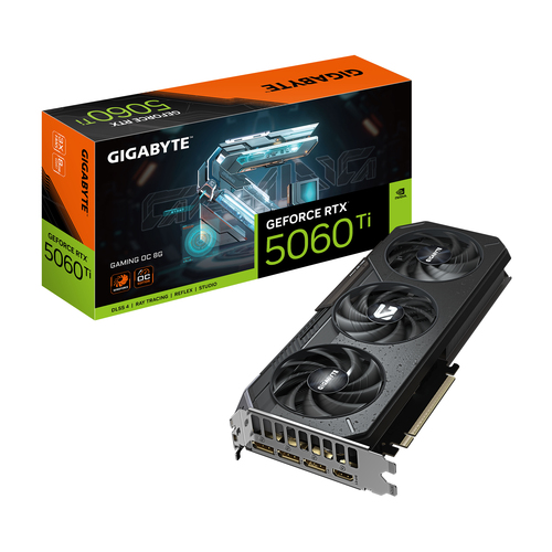 Tarjeta de Video Gigabyte Nvidia Geforce Rtx 5060 Ti Gaming Oc 8g, 8GB 128-bit GDDR7, PCI Express 5.0