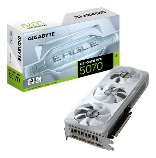 Tarjeta de Video Gigabyte Geforce Rtx 5070, 12 GB, 192 Bit, GDDR7, PCI Express X16 5.0, Oc Edition