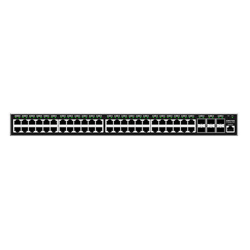 Switch Grandstream GWN7806P/ Switch Gigabit Poe+ Administrable / 48 Puertos 10/100/1000 Mbps + 6 Puertos Sfp+ / Hasta 400W / Compatible con Gwn Cloud.