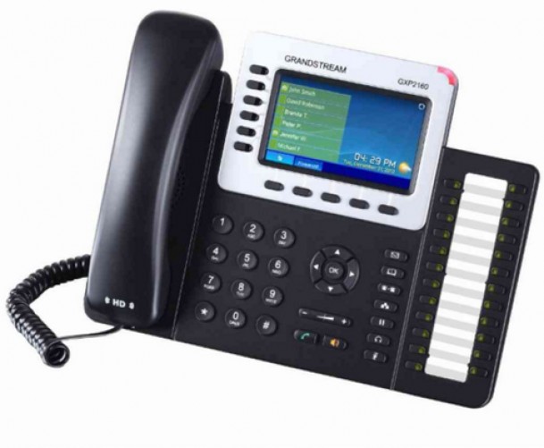 Teléfono IP Grandstream Networks GXP2160 Terminal con Conexión por Cable, PoE, 6 Líneas