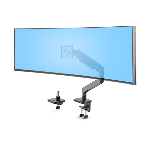 Soportes de Pantalla Startech.com Color Negro, Material Aluminio, Plástico, Acero