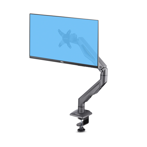 Soportes de Pantalla Startech.com H1M1AG2-MONITOR-ARM Color Negro, Material Aluminio, Plástico, Acero