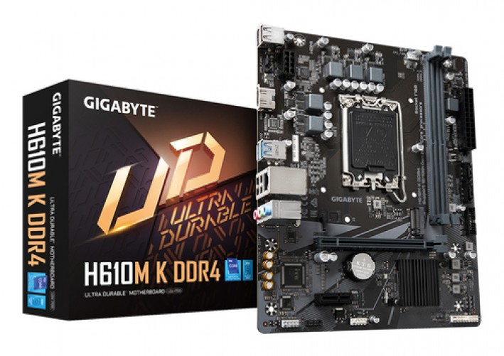 Tarjeta Madre Gigabyte H610M K DDR4, Lga 1700 13TH 12TH, Micro ATX