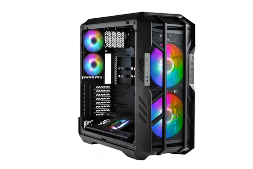 Gabinete Cooler Master Haf 700 Full Tower, Ventana Lateral, 5x Ventiladores RGB , Gris